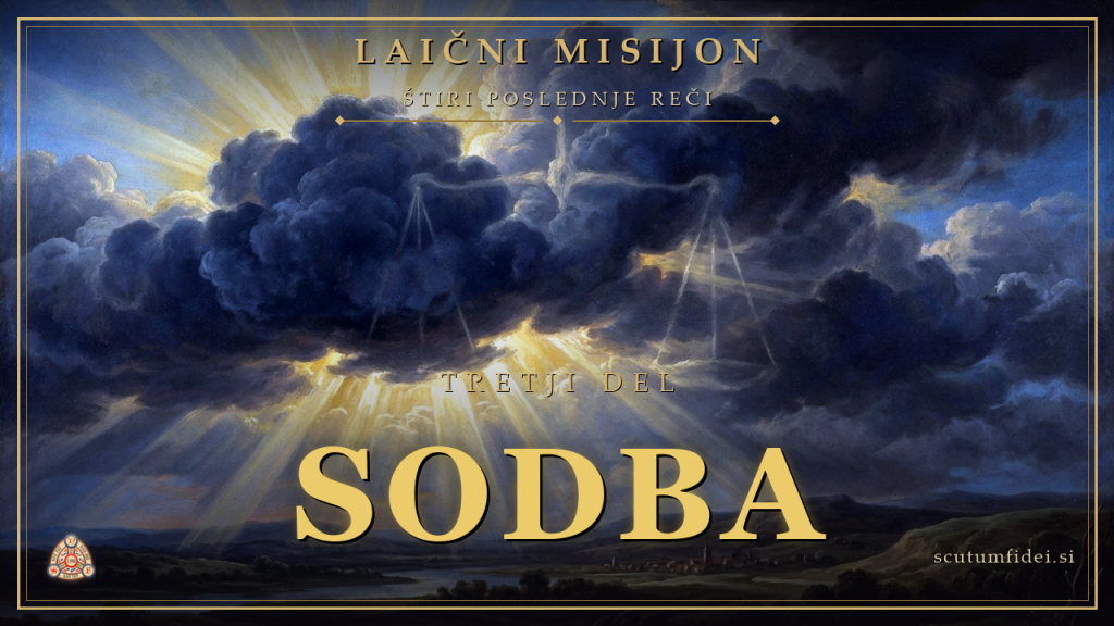 Tretji del: Sodba