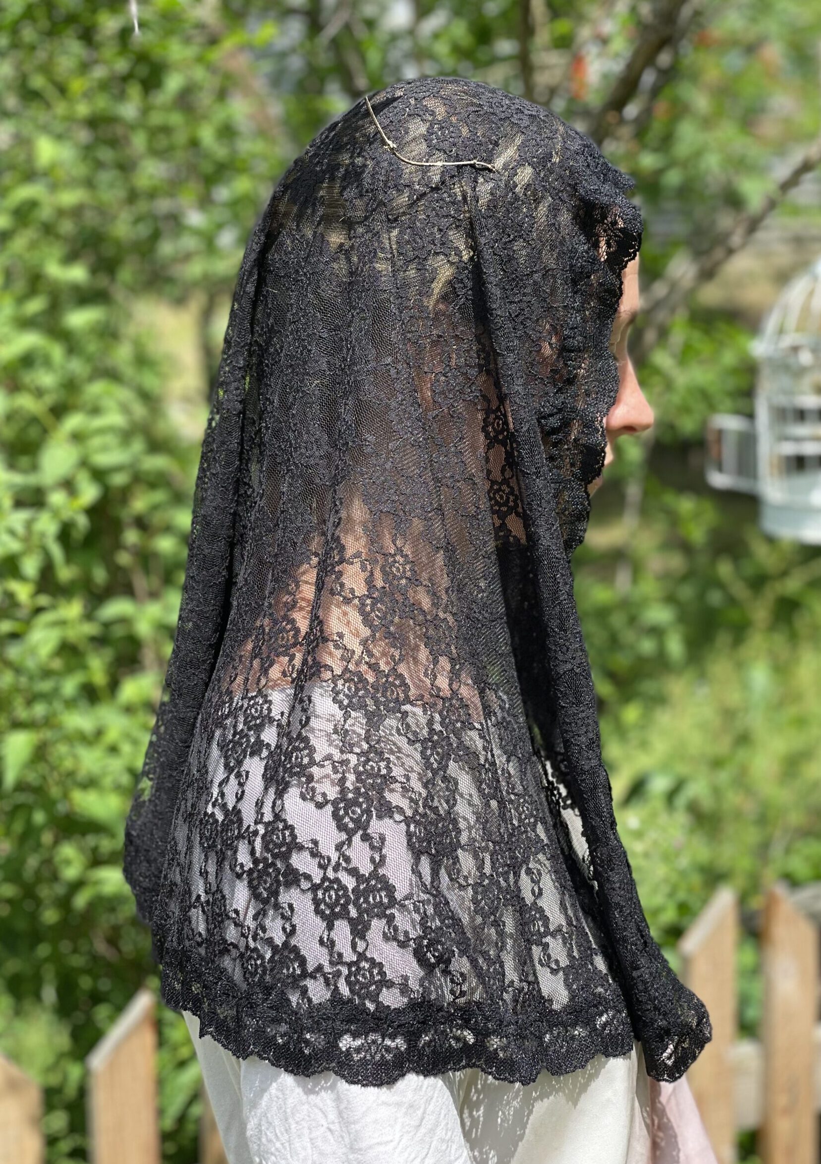 Tančica "Dama" (črna)