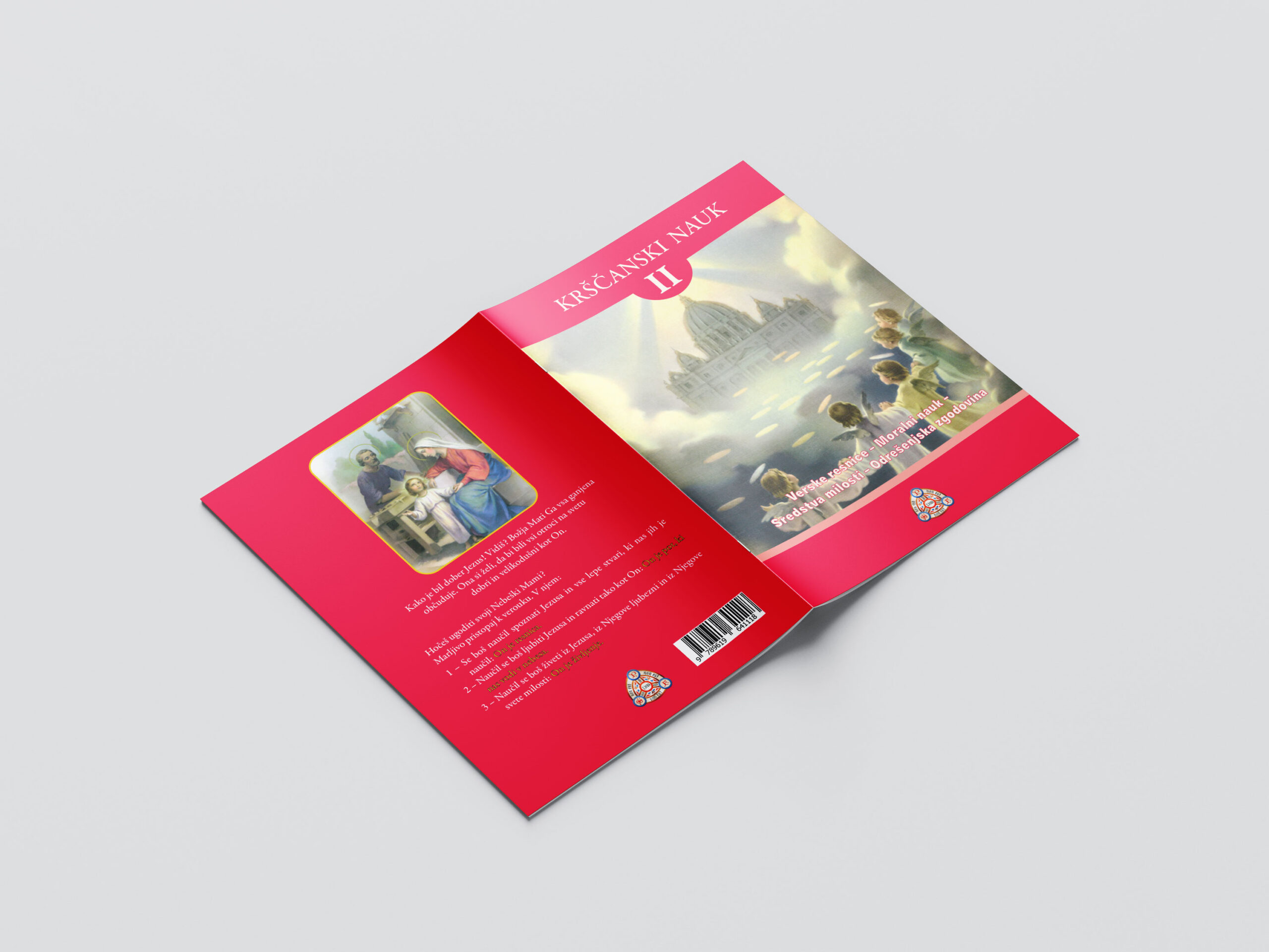 Krščanski Nauk II - Verske resnice, Moralni nauk, Sredstva milosti, Odrešenjska zgodovina (Veroučni učbenik + Delovni zvezek)
